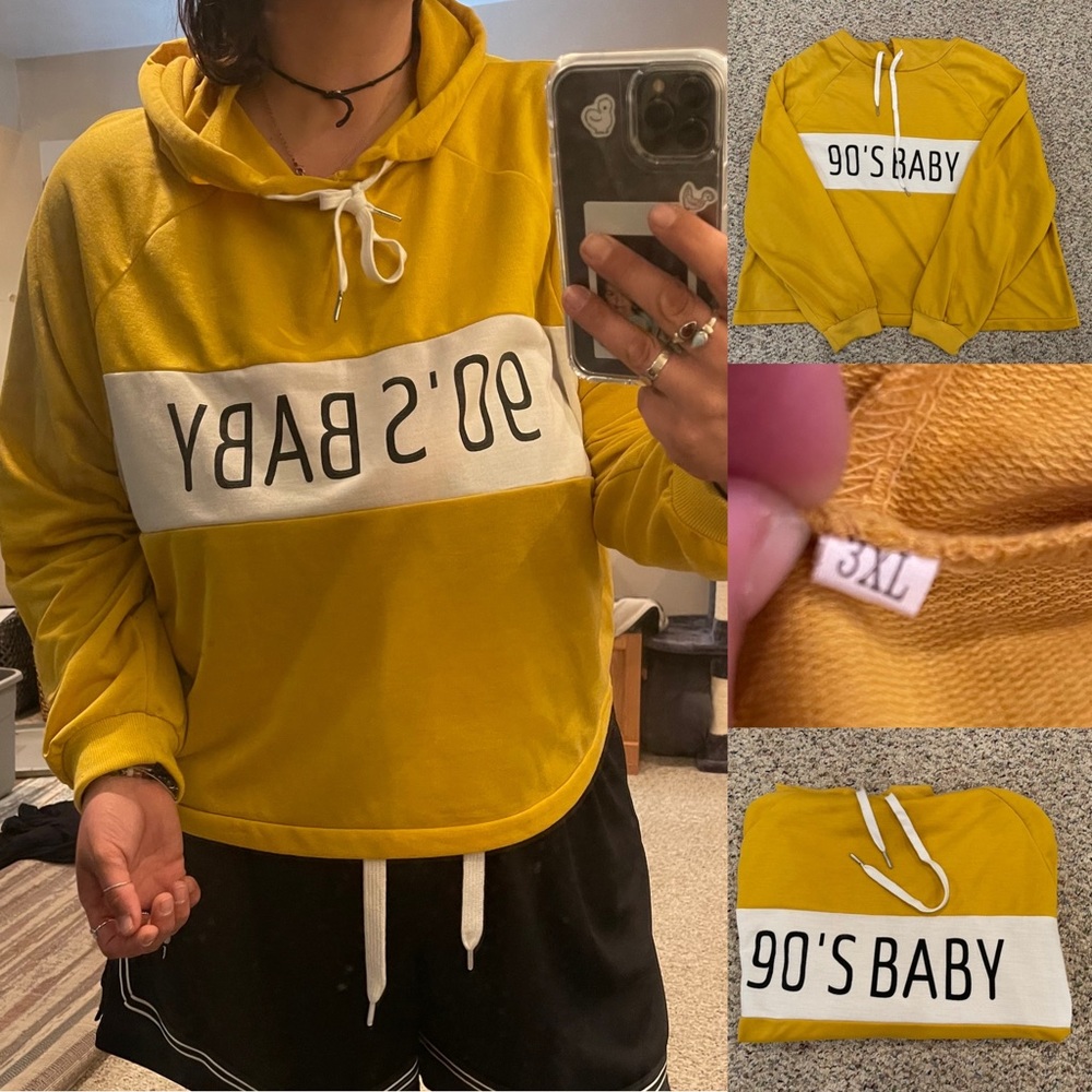 Plus size boxy sweatshirt